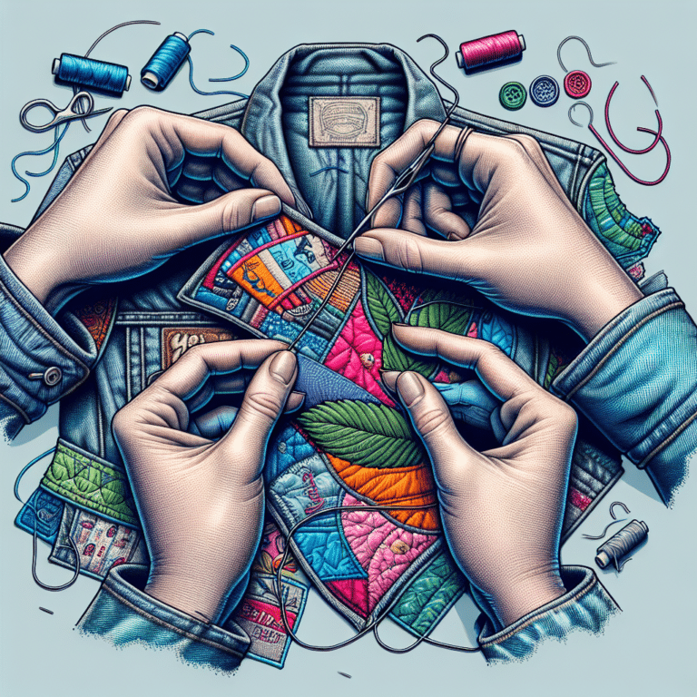 Hand-Sewing 101: Patching Jackets for Beginners