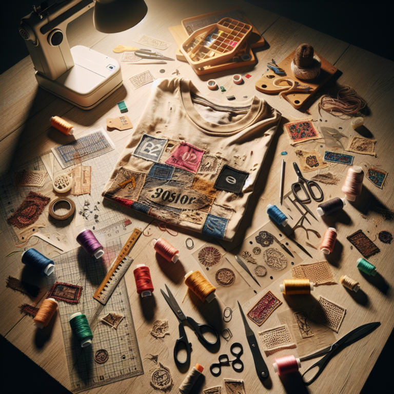 T-shirt Renewal: Creative and Practical Repair Techniques