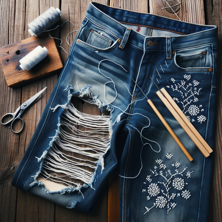 Sashiko Stitching: The Ultimate Denim Repair Technique