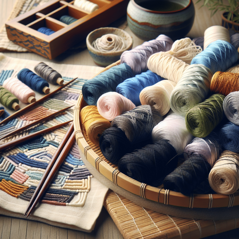Explore Sashiko Thread Options for Textile Repairs