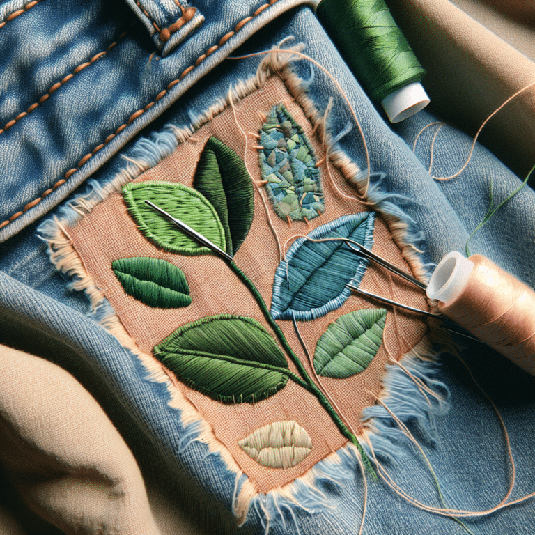 Eco-Friendly Threads for Visible Mending