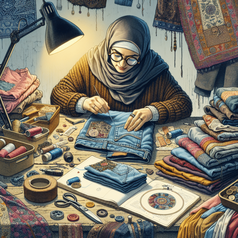 Creative Ways to Patch Old Clothes