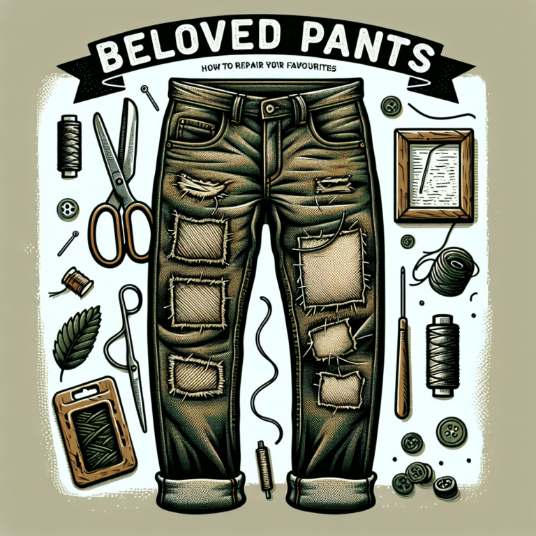Beloved Pants: How to Repair Your Favourites