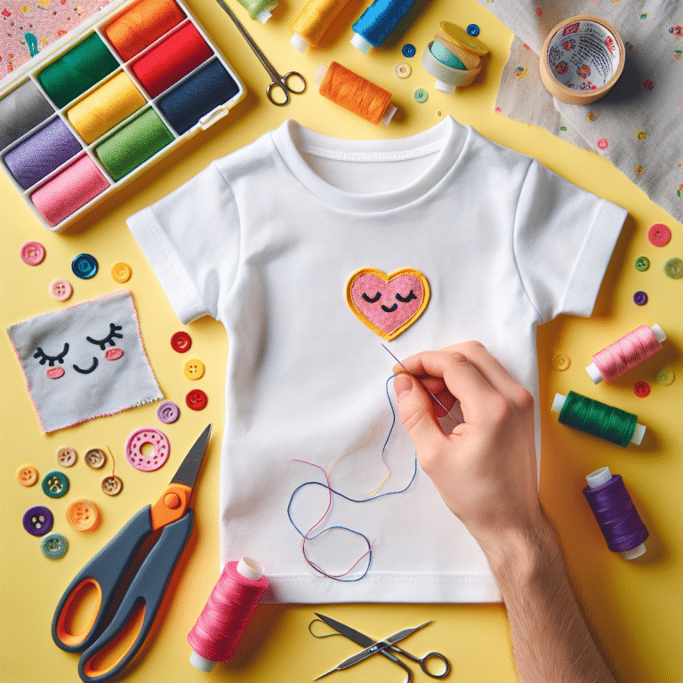 Mending Holes in Kids’ Clothes Tutorial