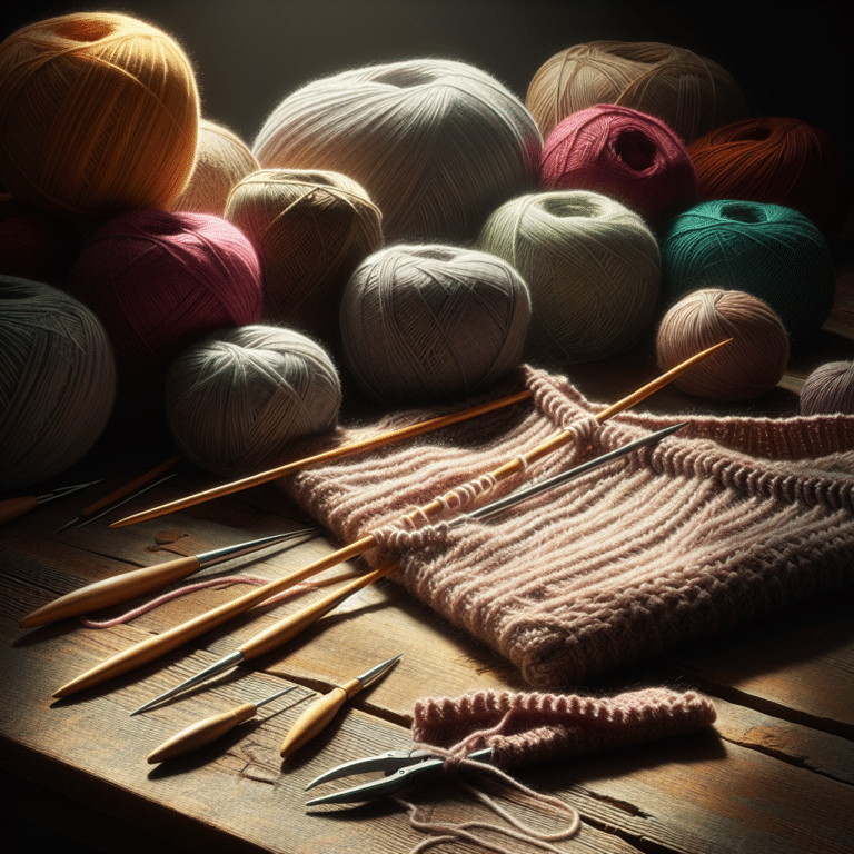 Repairing Knitwear: The Best Yarns for the Job