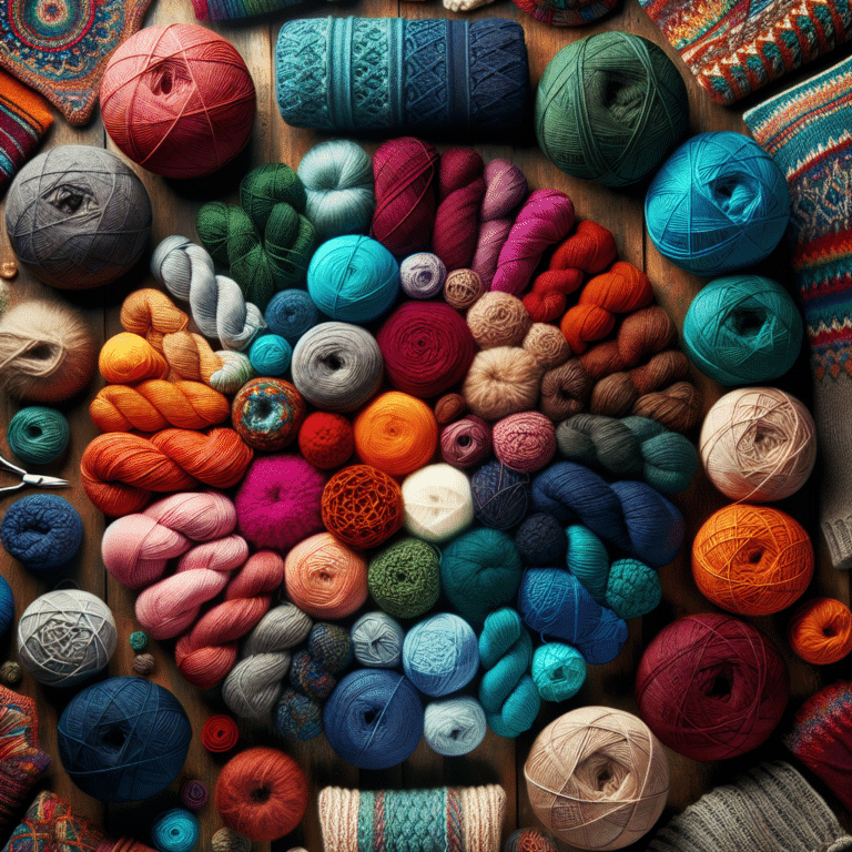 Top Yarns for Knitwear Repair