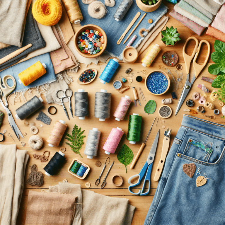 All About Sustainable Materials for Clothing Repair