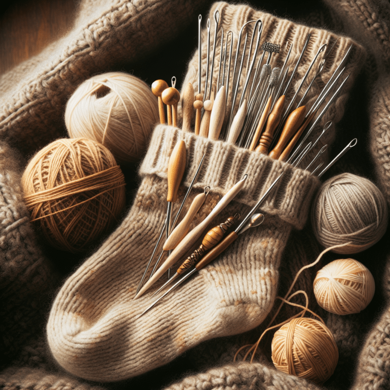 Choosing the Best Needles for Darning Wool Socks