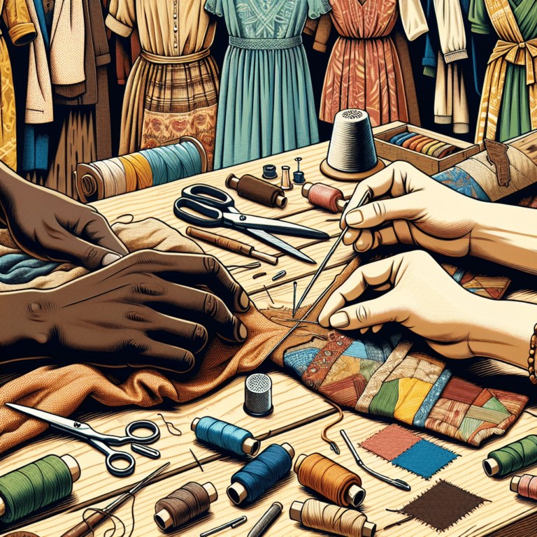 Eco-Friendly Mending: Easy Clothing Repair Tips for Sustainable Fashion".