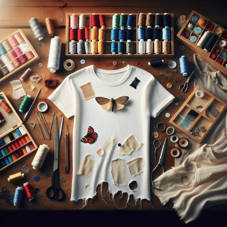 Creative T-Shirt Repair: Techniques