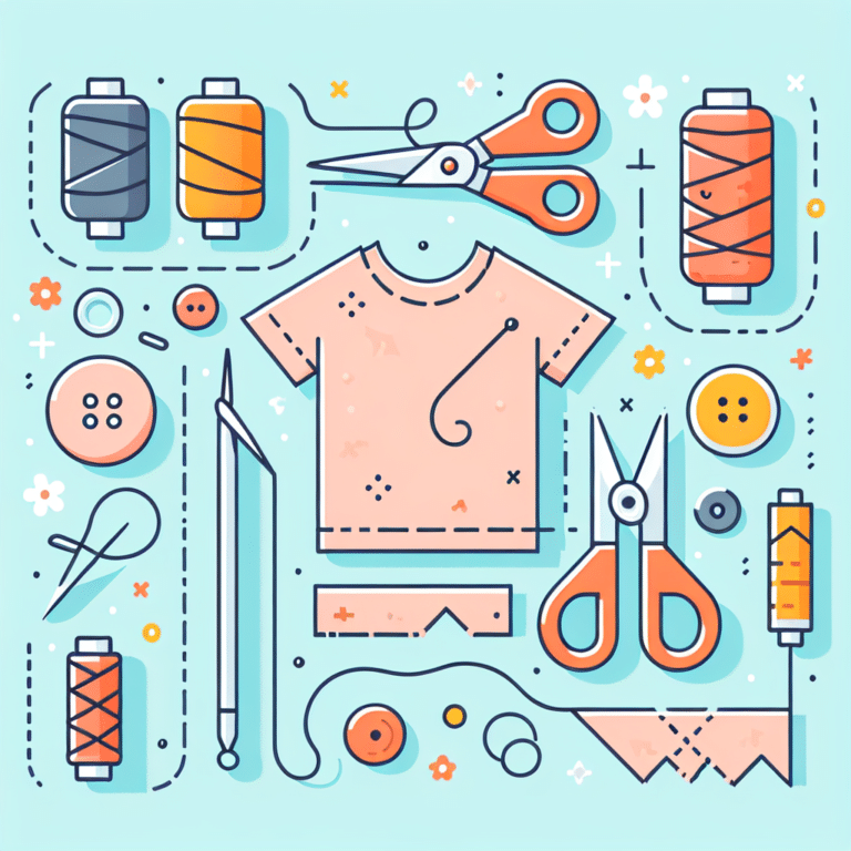  "Minimal Tools for Clothes Repair: A Step-by-Step Guide