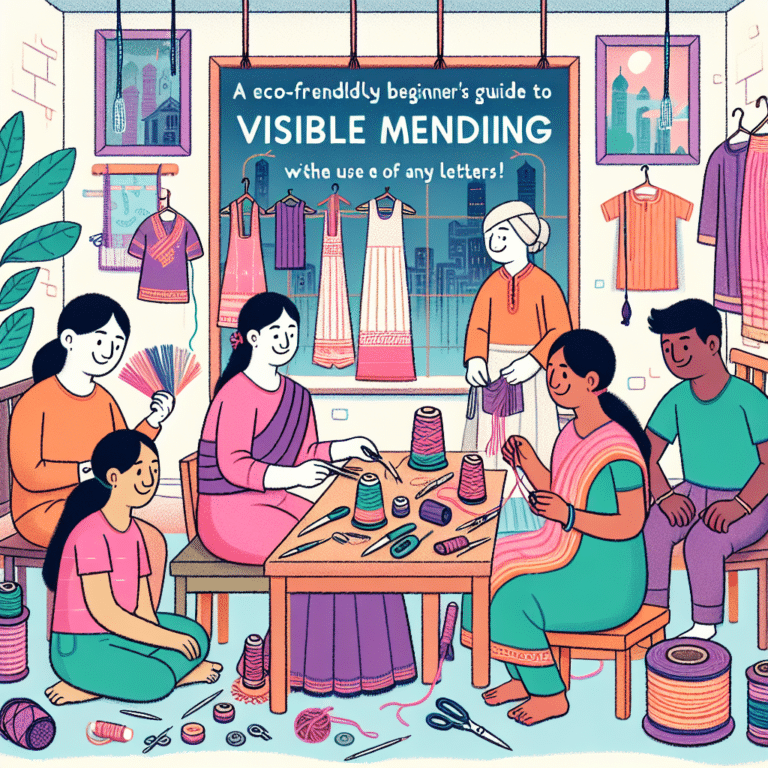 A Beginner's Guide to Eco-Friendly Visible Mending