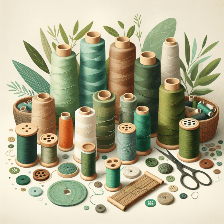 Eco-Friendly Thread Options for Visible Mending