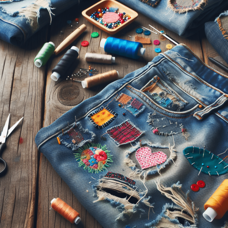 DIY Jean Repairs: Innovative Techniques for Mending Holes