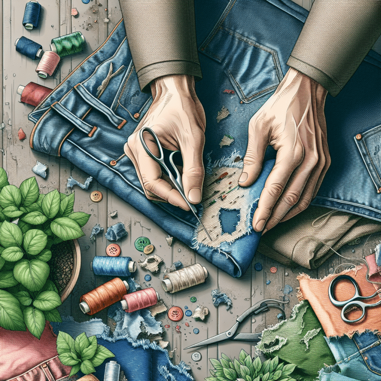The Benefits of Using Recycled Denim for Patches