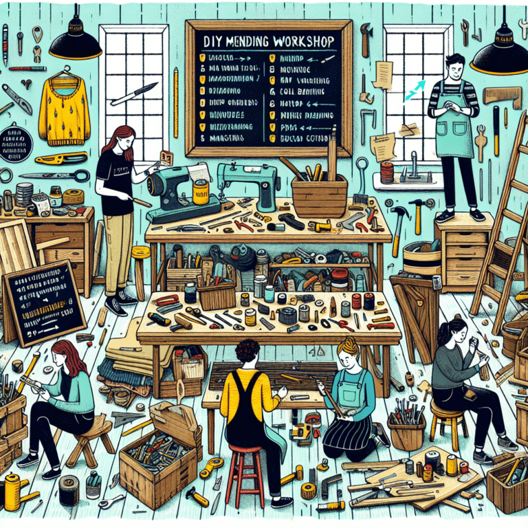  "DIY Mending Workshop Ideas: A Guide