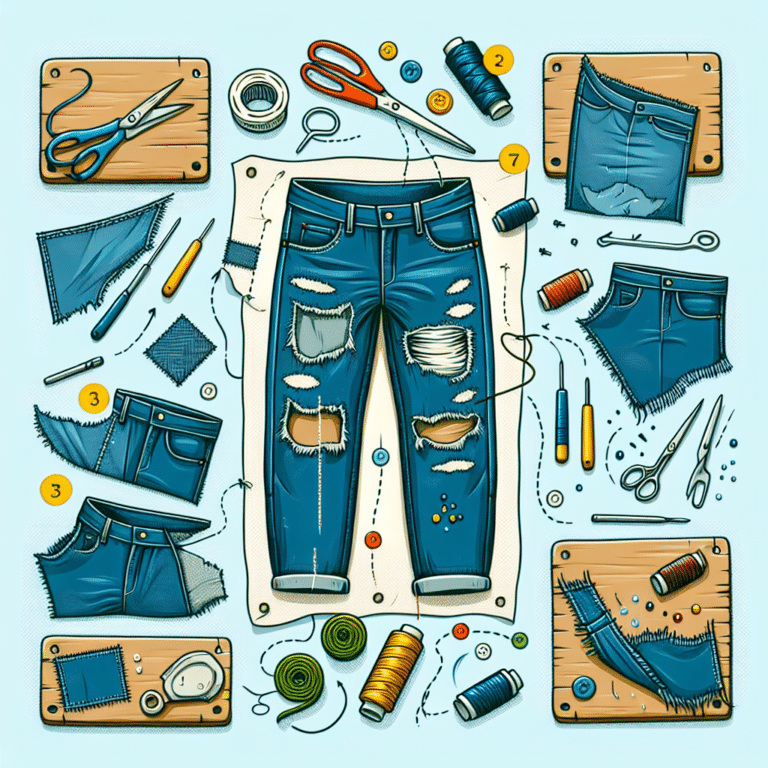  "Fix Your Ripped Jeans Like a Pro - A Guide