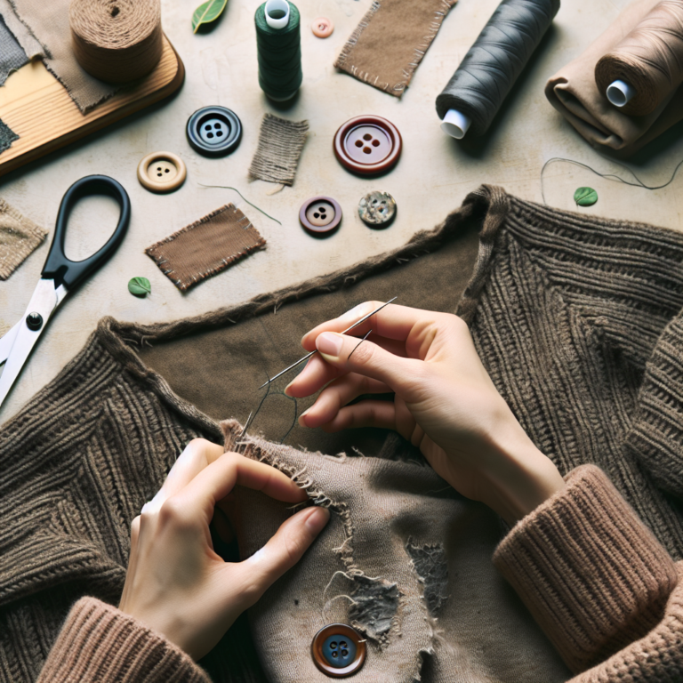 Sustainable Fashion Hacks: Repair Don’t Replace