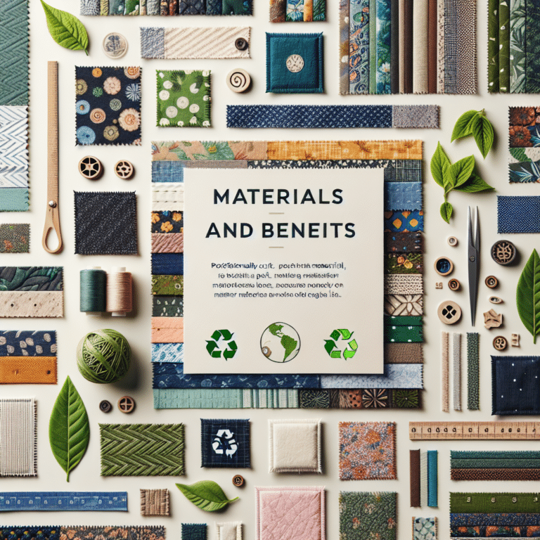 Eco-friendly Fabric Patches: Materials and Benefits