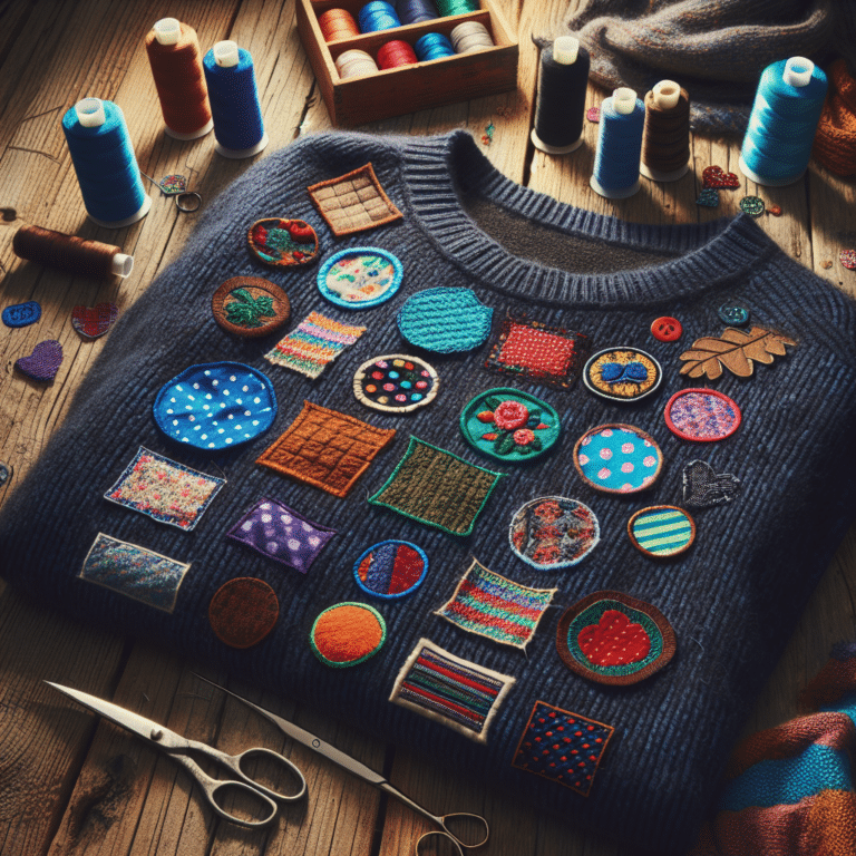  "Revive Your Old Sweater: A Patching Tutorial