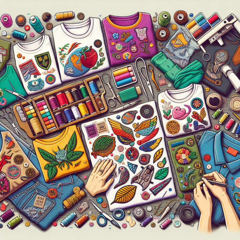 Creative Ways to Repair T-Shirts