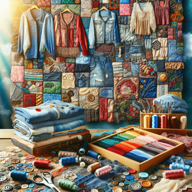 Recycled Revisions: Patching Clothes with Recycled Materials