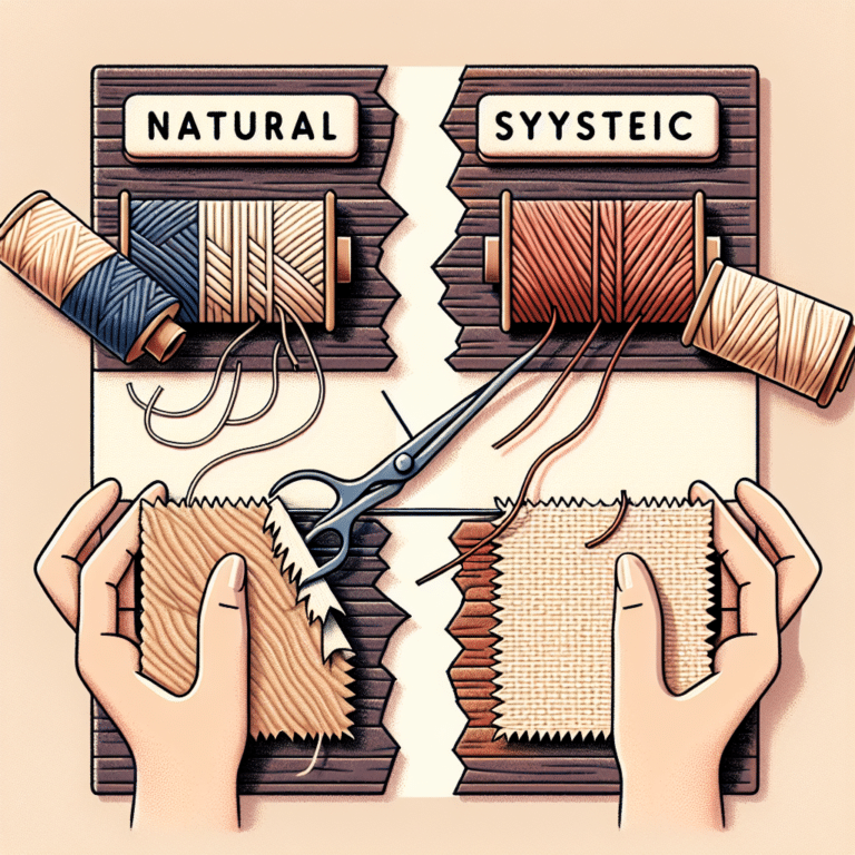 Natural vs Synthetic Thread: What's Best for Repairs?