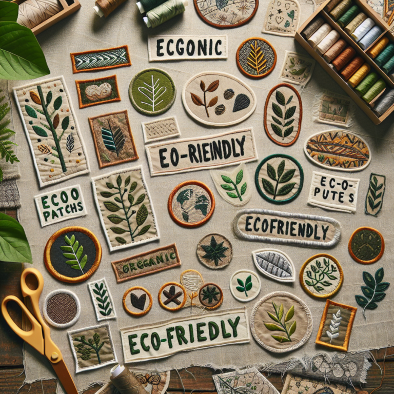 Eco-Friendly Patches for Mending Clothes