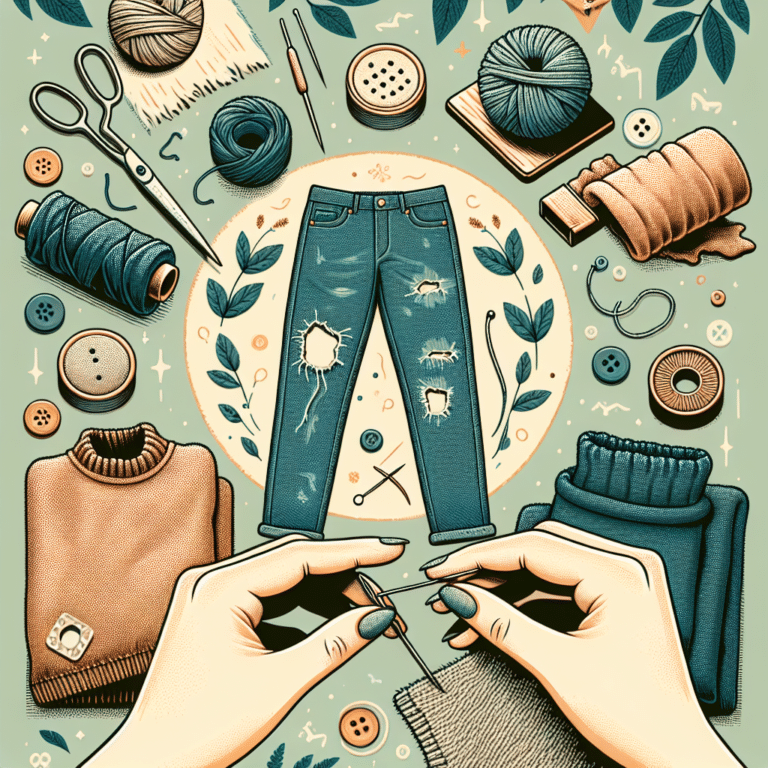 Quick and Sustainable Fixes for Clothing Holes
