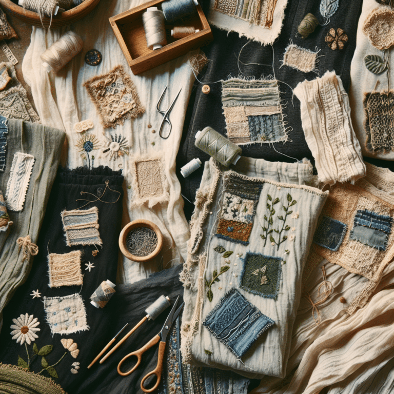 Visible Mending Design Ideas for the Sustainable Fashionista