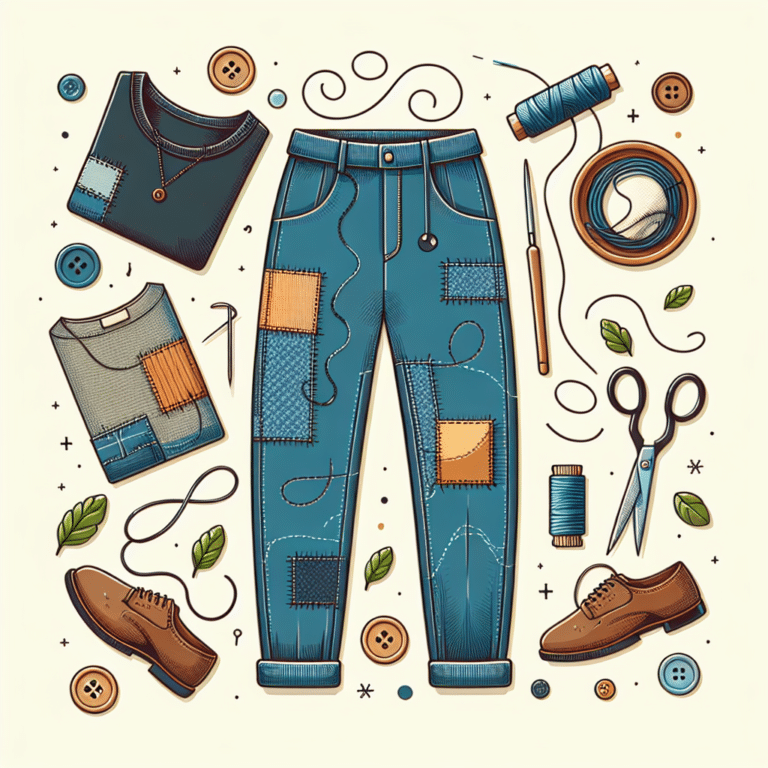 Keeping Your Mended Clothes Looking Neat and Chic