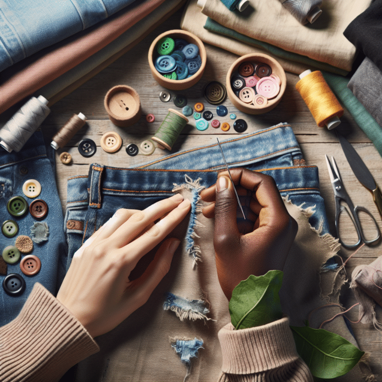 Sustainable Approaches to Mending Garments