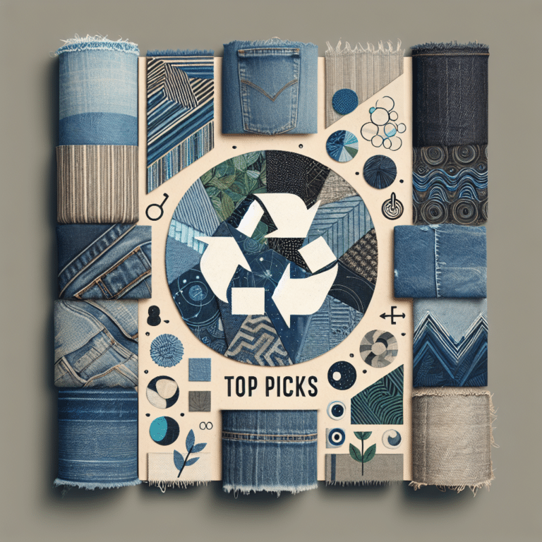Top Picks : Recycled Fabric for Mending Jeans