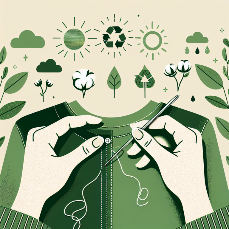 Sustainable Materials: Guide for Clothing Repair