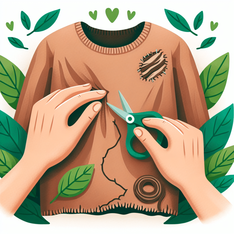 Quick Eco-Friendly Fixes for Clothing Holes
