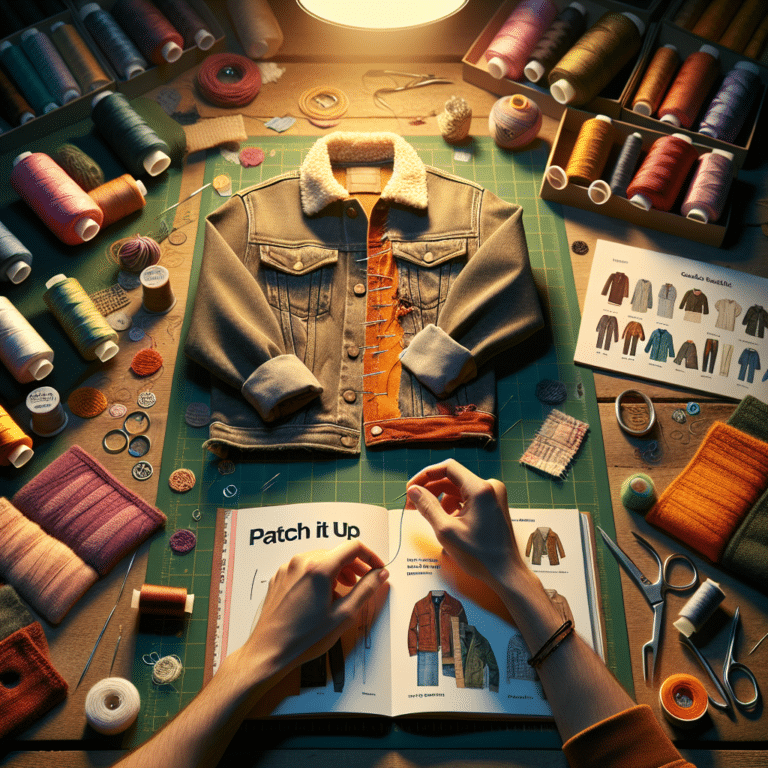 Patch it Up: Hand-Sewing Techniques for Jacket Mending