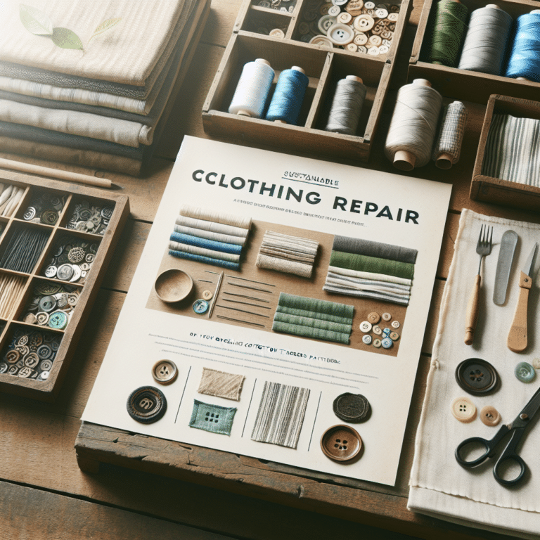 Guide to Sustainable Materials for Clothing Repair