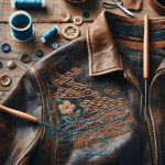 Reviving Your Old Leather Jacket at Home with Sashiko Stitching