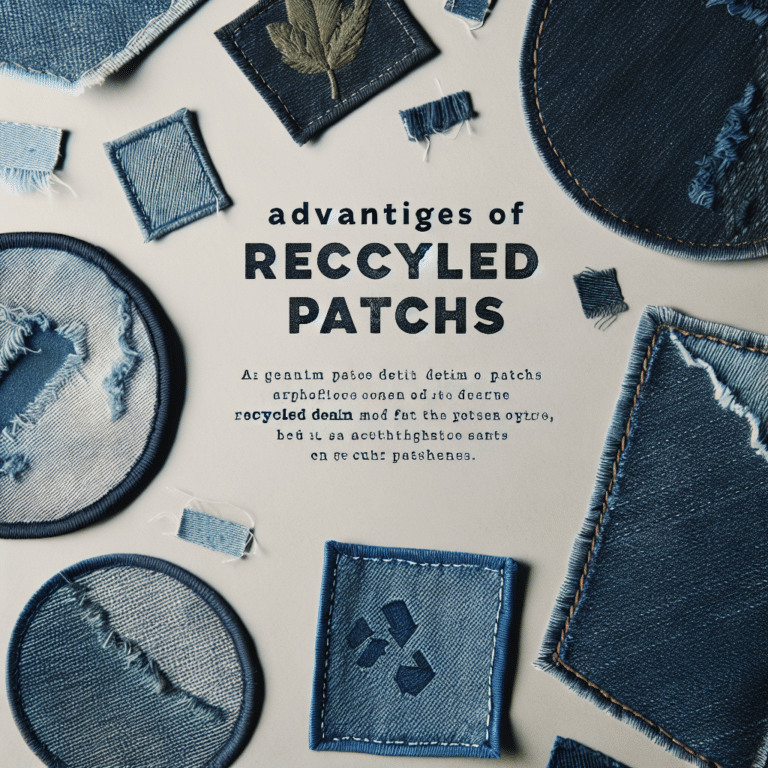 Advantages of Recycled Denim for Patches