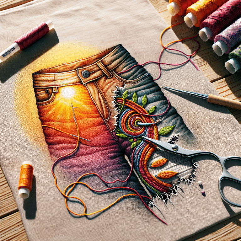 Visible Mending Design: An Artful Approach to Clothing Repair