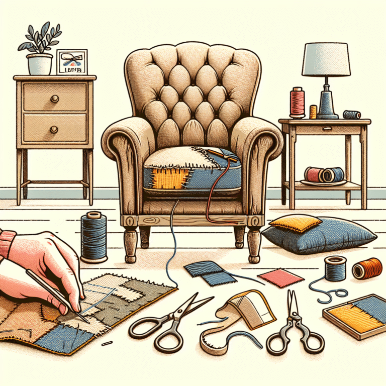 Easy Steps to Repair Upholstery Fabric at Home